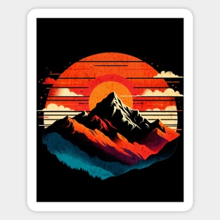 Annapurna Mountain Nepal Design Sticker